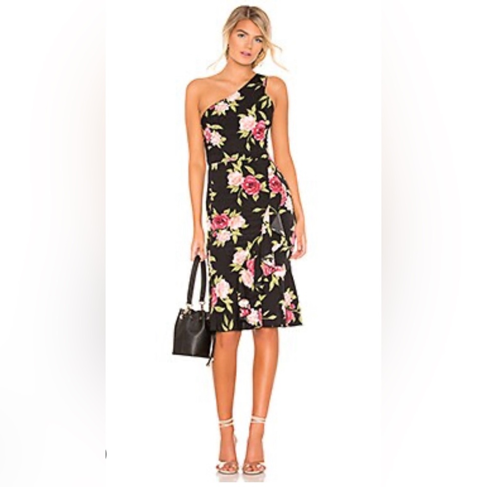 Superdown Cynthia One Shoulder Dress, Size Small
